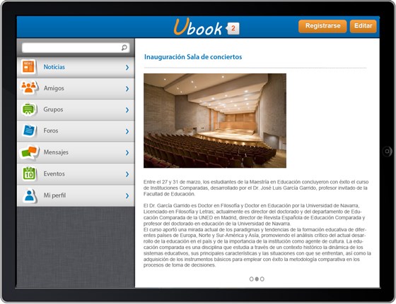 Interfaces: Ubook